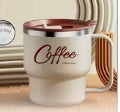 Stainless Steel Double Layer Coffee Cup