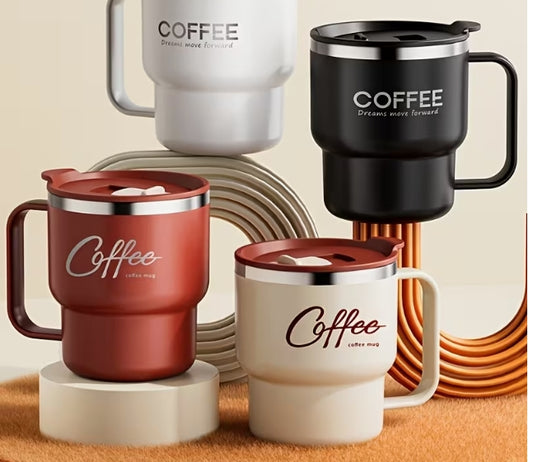 Stainless Steel Double Layer Coffee Cup