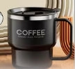 Stainless Steel Double Layer Coffee Cup