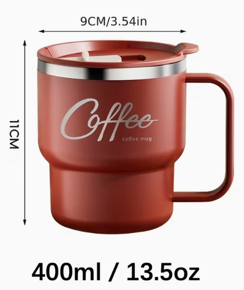 Stainless Steel Double Layer Coffee Cup