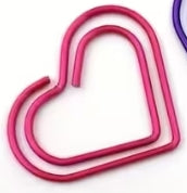 Heart-Shaped Paper Clips