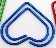 Heart-Shaped Paper Clips
