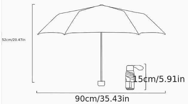 Mini Pocket Umbrella