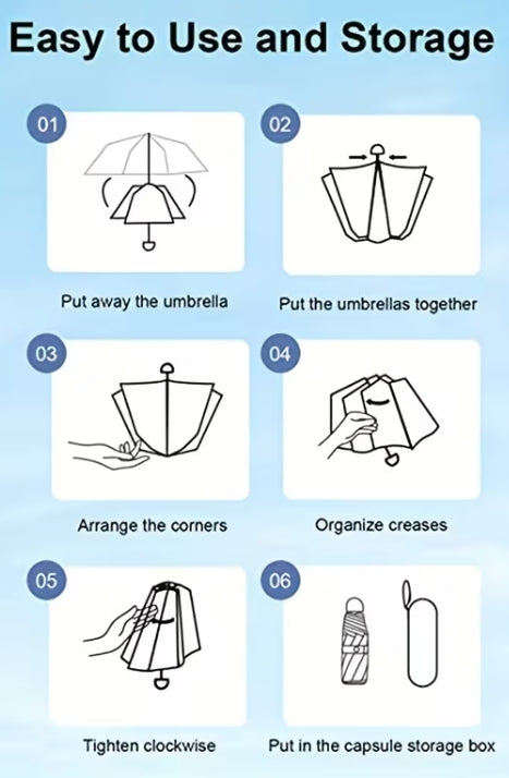 Mini Pocket Umbrella