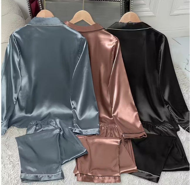Silk Pajamas Set