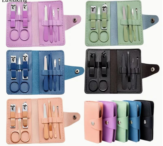 Professional-grade High-Quality 7pcs Stainless Steel Nail Clipper Set