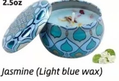 Metal Tin Scented Soy Candle