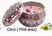 Metal Tin Scented Soy Candle