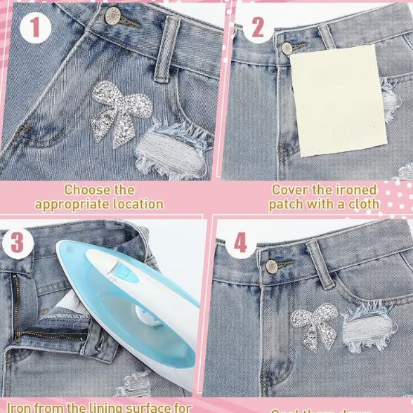 Shimmer Bow Iron on