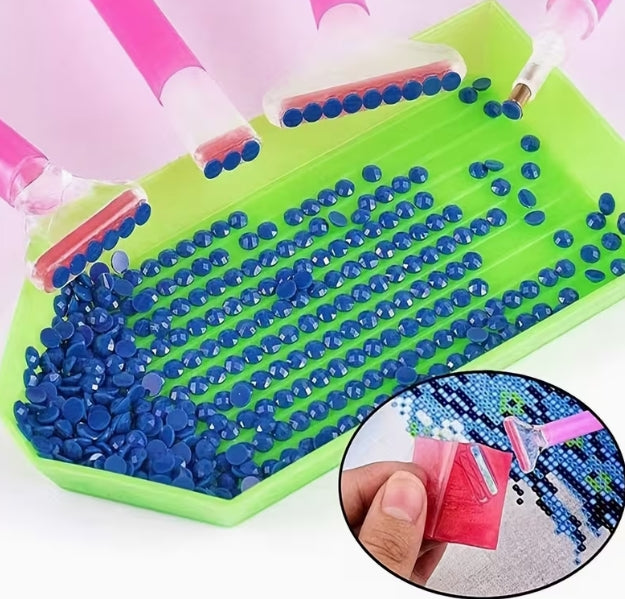 Diamond Painting Glue Clay Wax Set with Storage Box