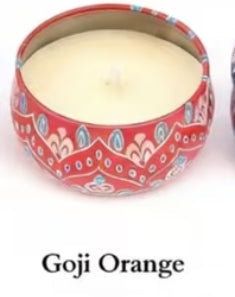 Metal Tin Scented Soy Candle