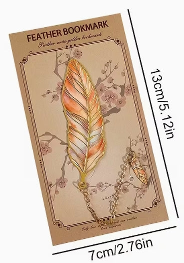 Feather Bookmarks