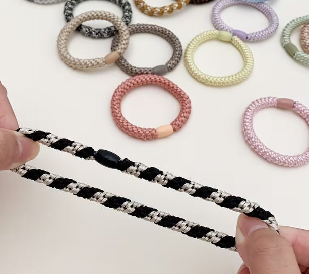 Braided High Ponytail Hair Tie