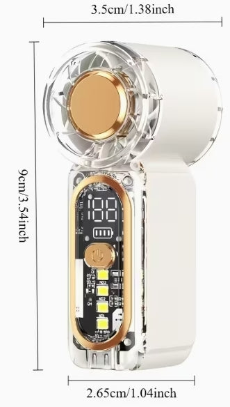 Mini Highspeed Handheld Fan