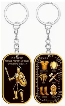 Black Full Armor Keychain
