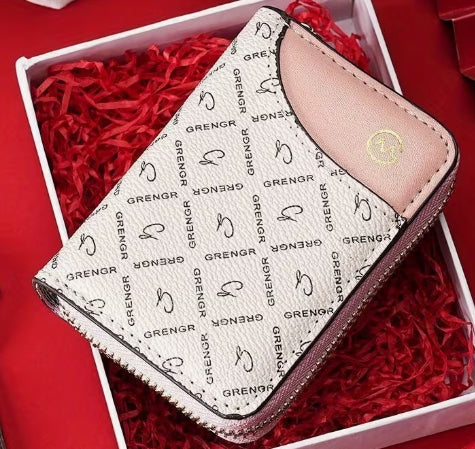 Sleek 9 Card RFID Zip Wallet