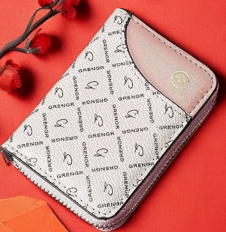 Sleek 9 Card RFID Zip Wallet