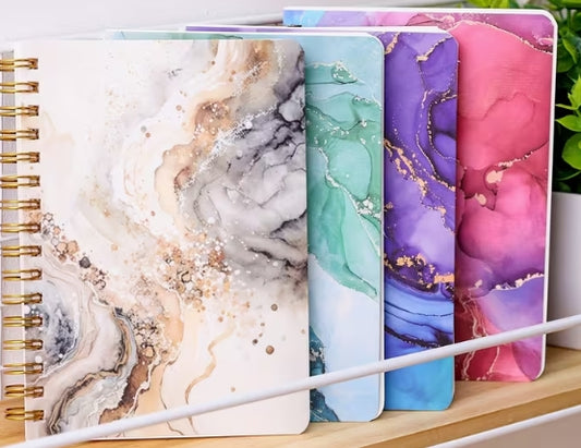 Mini Marble Notebook A6