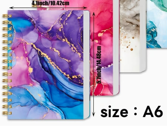 Mini Marble Notebook A6