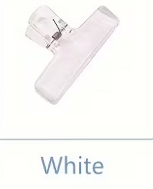 Transparent Acrylic Clip