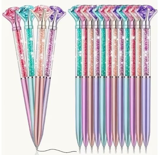 Crystal Top Glitter Pen