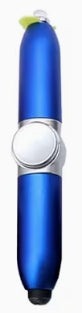 Fingertip LED Light Rotating Gyro Pen