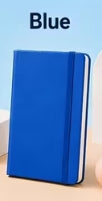 Premium PU Notebook] Pocket Hardcover Notebook A6,