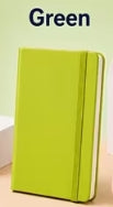 Premium PU Notebook] Pocket Hardcover Notebook A6,