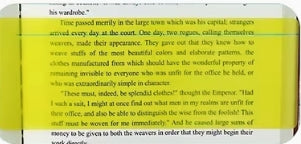 Reading Strips