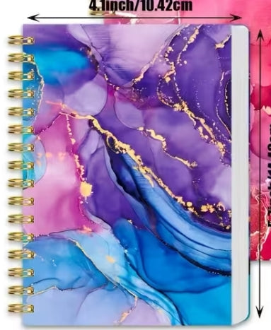 Mini Marble Notebook A6