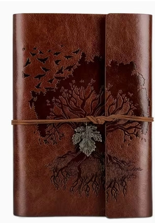 Folded Faux Leather Journal