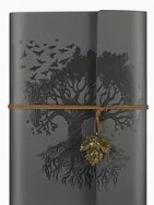 Folded Faux Leather Journal