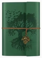 Folded Faux Leather Journal