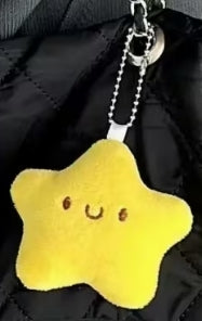 Yellow Star Keychain