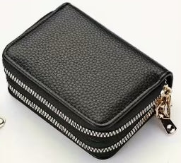 Dual-Zipper Wallet