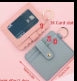 Pu Leather Keychain Wallet