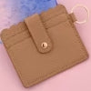 Pu Leather Keychain Wallet