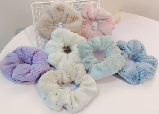 Versatile Plush Hair Ties