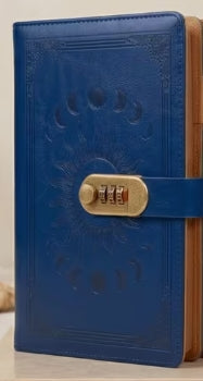Retro B6 Thick Lockable Diary Journal with Password