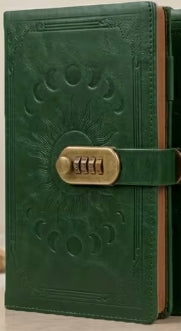Retro B6 Thick Lockable Diary Journal with Password