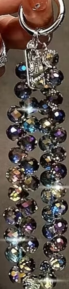 Luxurious Rhinestone Phone Lanyards with Lanyard Card Gaskets