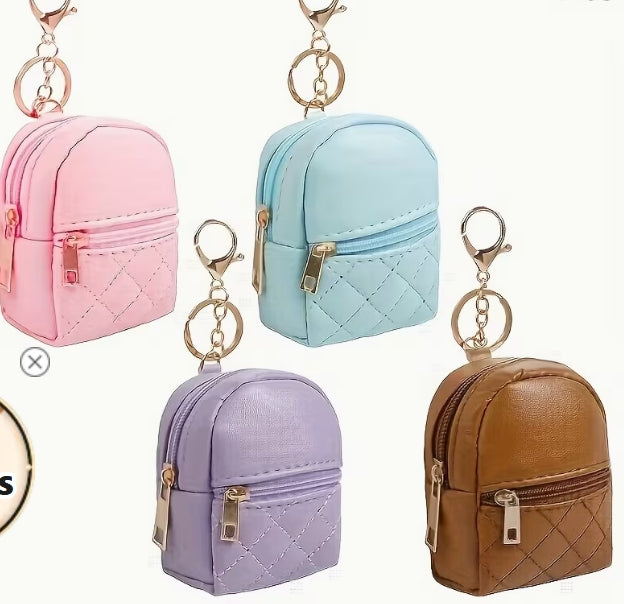Mini Quilted Stitch front Backpack