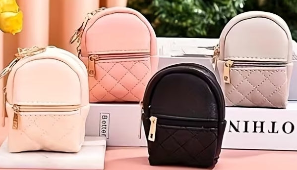 Mini Quilted Stitch front Backpack