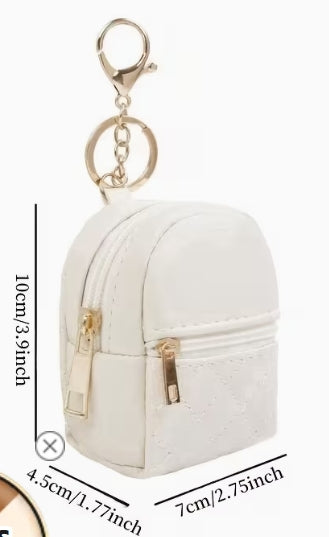 Mini Quilted Stitch front Backpack