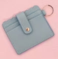 Pu Leather Keychain Wallet