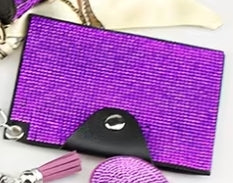 Purple Bing Card Holder