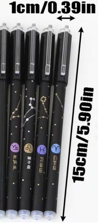 Zodiac Themed Erasable Pen
