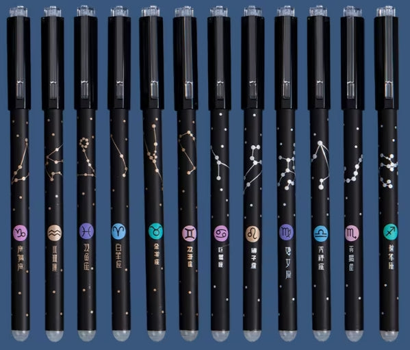 Zodiac Themed Erasable Pen