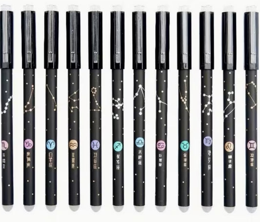 Zodiac Themed Erasable Pen