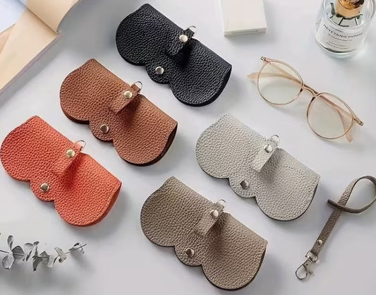 Faux Leather Case for Glasses